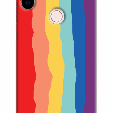 Rainbow Redmi Note 5 Pro Hard Case Back Cover by Casekaro