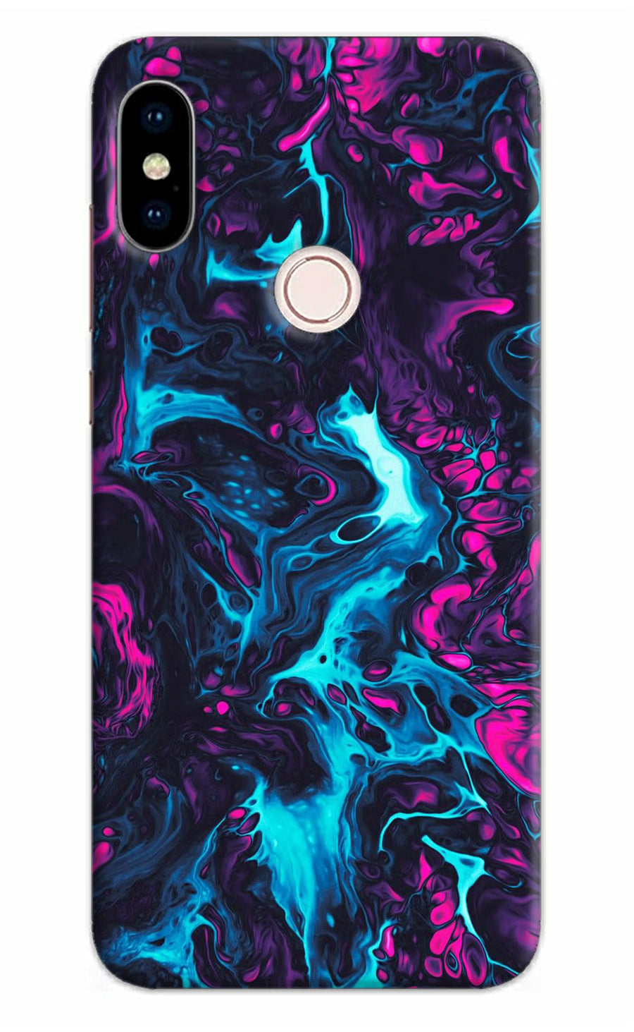 Abstract Redmi Note 5 Pro Back Cover, Hard case