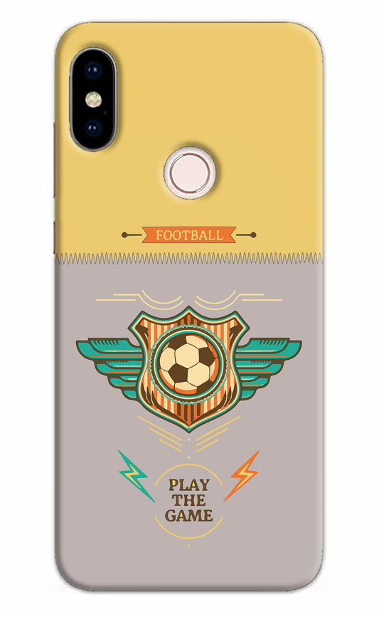 Football Redmi Note 5 Pro Hard Case Back Cover by Casekaro