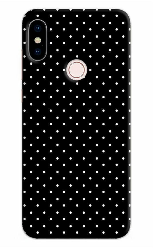 White Dots Redmi Note 5 Pro Hard Case Back Cover by Casekaro