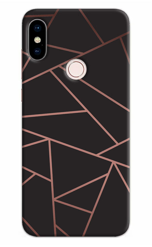 Geometric Pattern Redmi Note 5 Pro Hard Case Back Cover by Casekaro