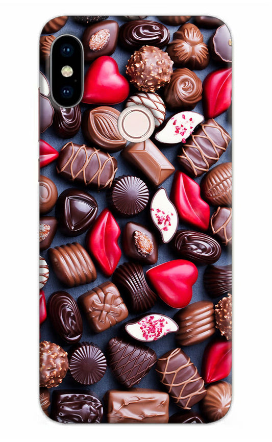 Chocolates Redmi Note 5 Pro Hard Case Back Cover by Casekaro