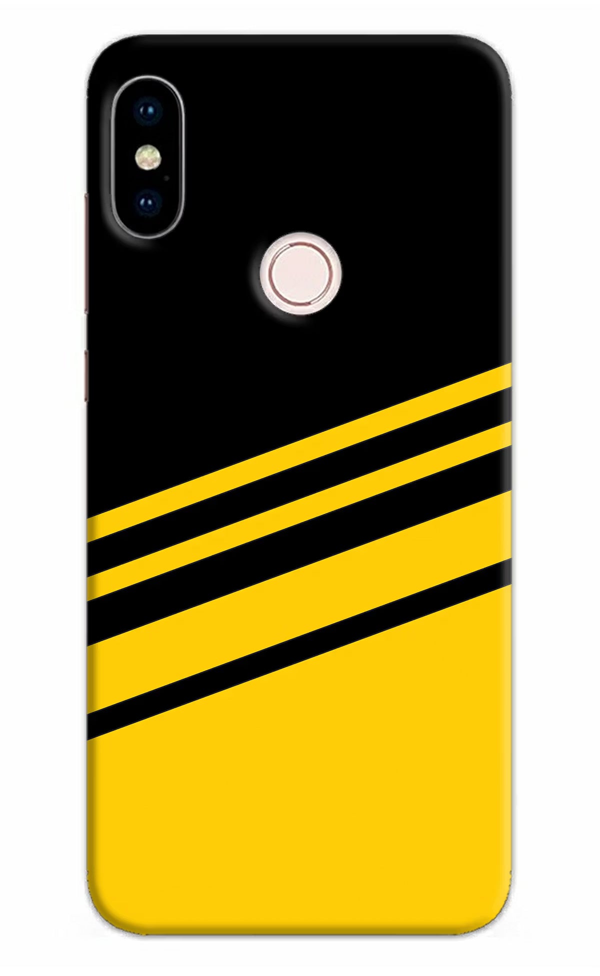 Yellow Shades Redmi Note 5 Pro Hard Case Back Cover by Casekaro