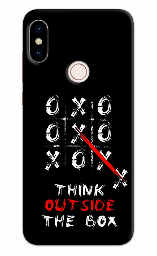 Think out of the BOX Redmi Note 5 Pro Hard Case Back Cover by Casekaro