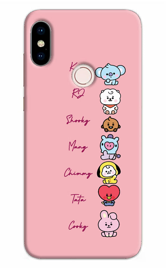BTS names Redmi Note 5 Pro Hard Case Back Cover by Casekaro
