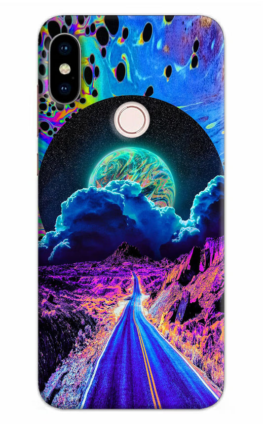 Psychedelic Painting Redmi Note 5 Pro Hard Case Back Cover by Casekaro