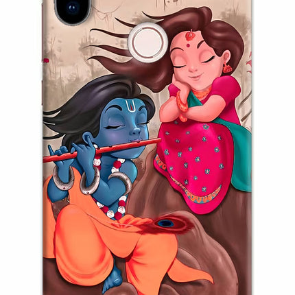 Radhe Krishna Redmi Note 5 Pro Hard Case Back Cover by Casekaro