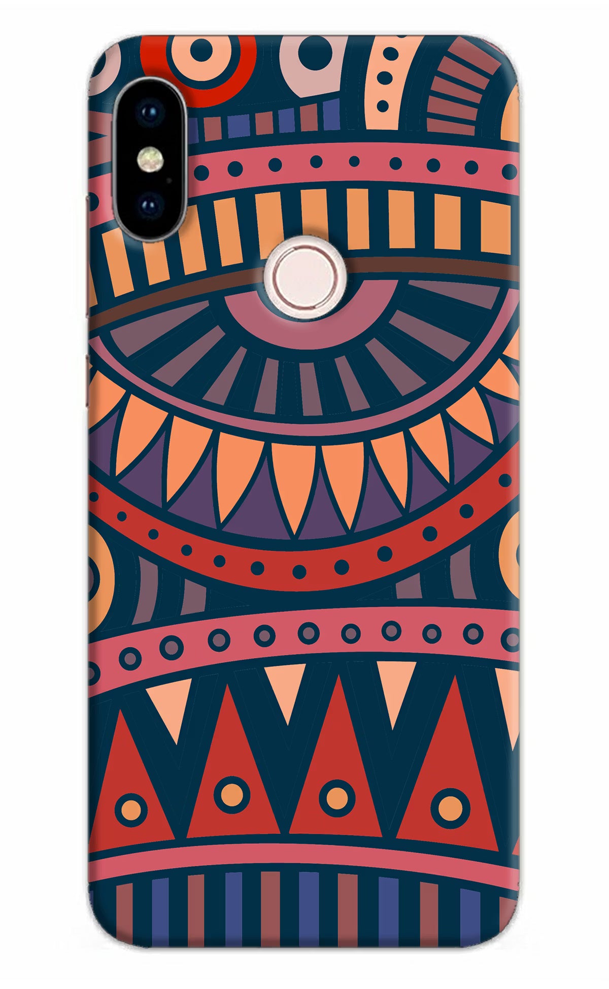 African Culture Design Redmi Note 5 Pro Hard Case Back Cover by Casekaro