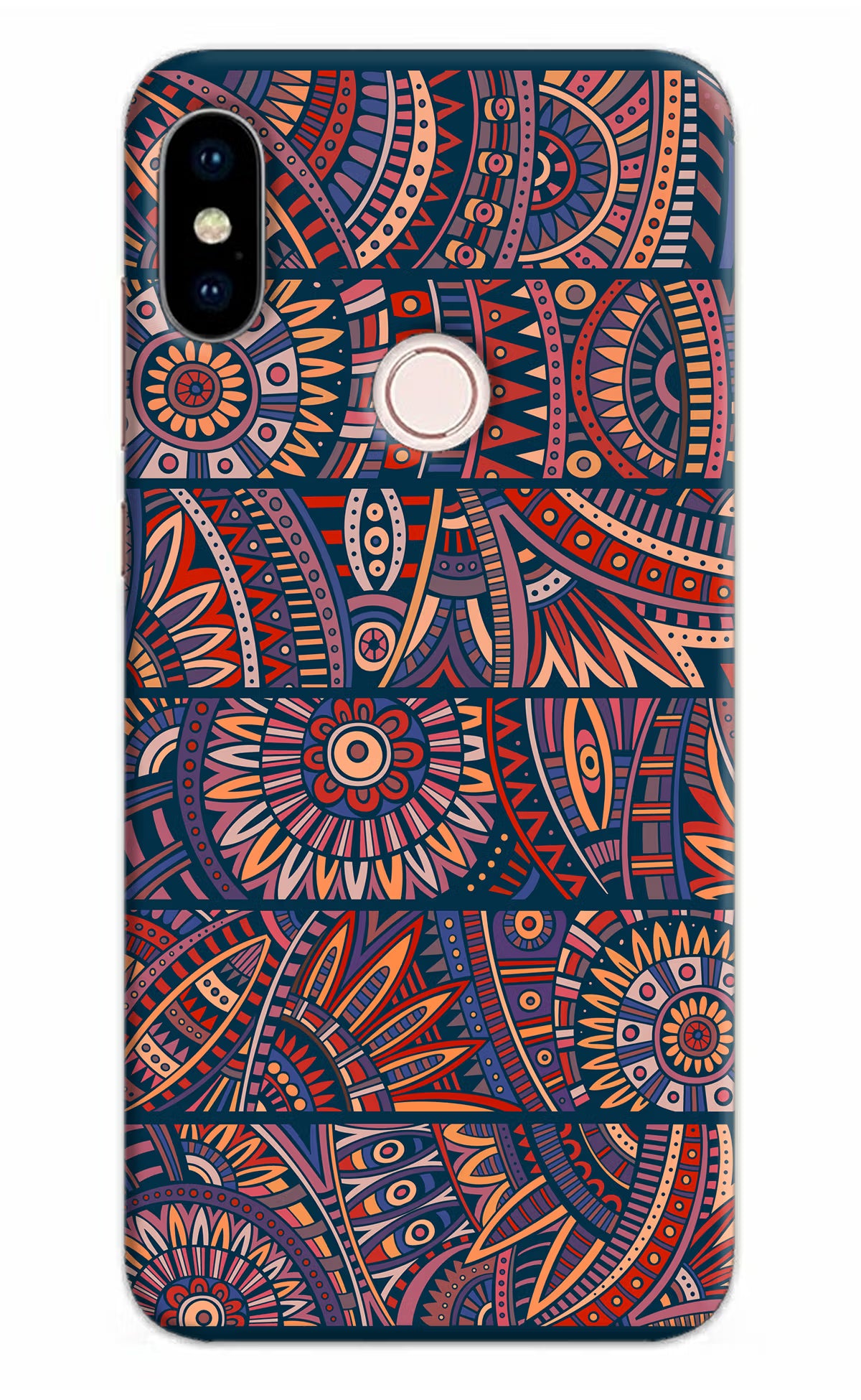 African Culture Design Redmi Note 5 Pro Hard Case Back Cover by Casekaro