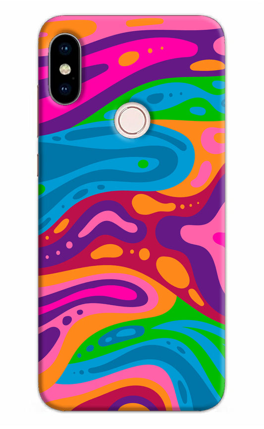 Trippy Pattern Redmi Note 5 Pro Hard Case Back Cover by Casekaro