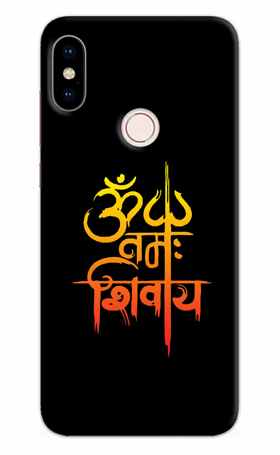 Om Namah Shivay Redmi Note 5 Pro Back Cover, Hard case