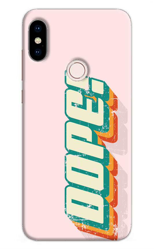 Dope Redmi Note 5 Pro Hard Case Back Cover by Casekaro