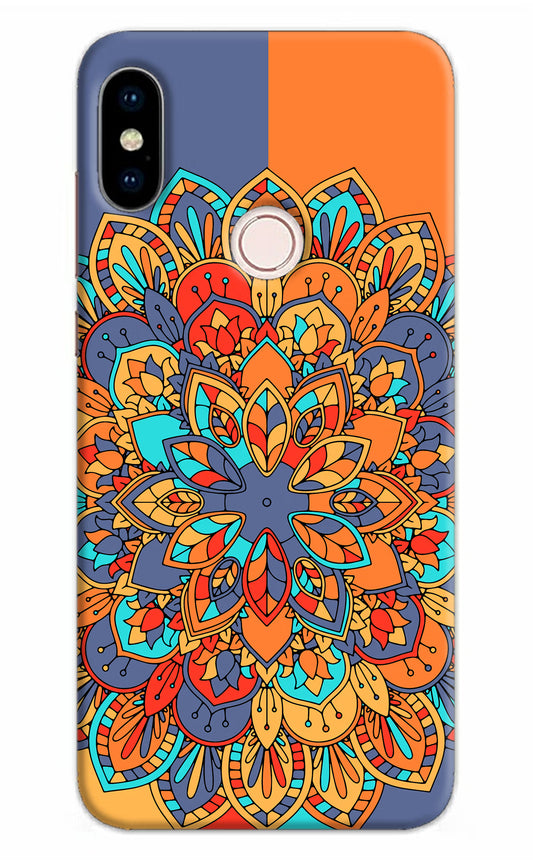 Color Mandala Redmi Note 5 Pro Hard Case Back Cover by Casekaro