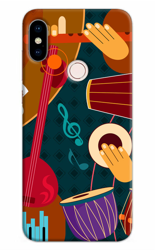 Music Instrument Redmi Note 5 Pro Hard Case Back Cover by Casekaro
