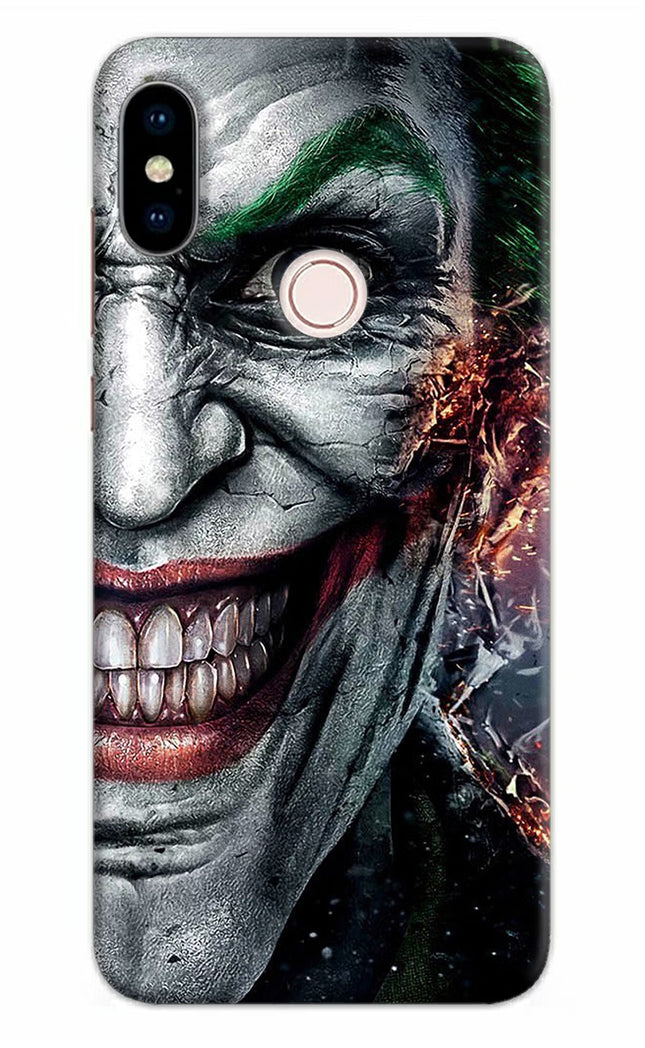 Joker Cam Redmi Note 5 Pro Hard Case Back Cover by Casekaro