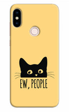Ew People Catitude Redmi Note 5 Pro Hard Case Back Cover by Casekaro