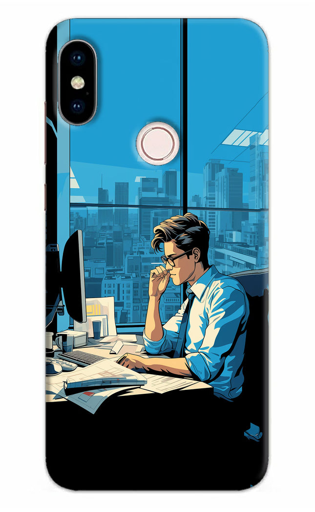 Focused Hustler (AI Generated) Redmi Note 5 Pro Hard Case Back Cover by Casekaro