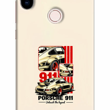 Classic Porsche 911 Redmi Note 5 Pro Hard Case Back Cover by Casekaro