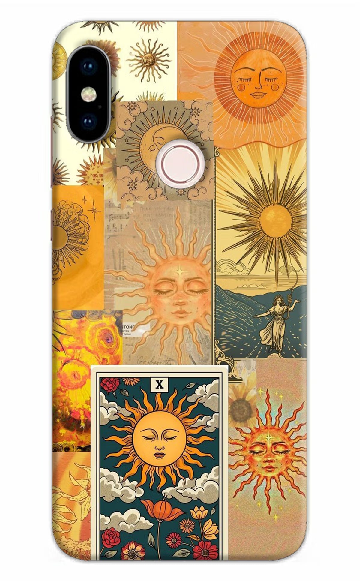Sun Redmi Note 5 Pro Hard Case Back Cover by Casekaro