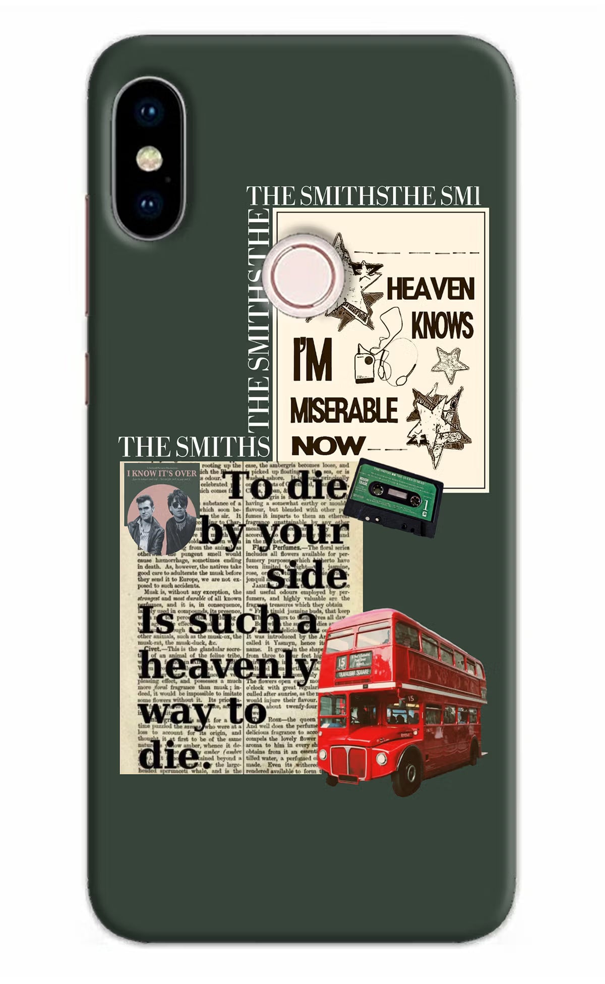 The Smiths Redmi Note 5 Pro Hard Case Back Cover by Casekaro