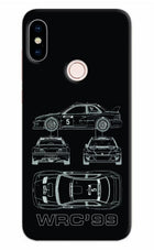 WRC'99 Redmi Note 5 Pro Hard Case Back Cover by Casekaro
