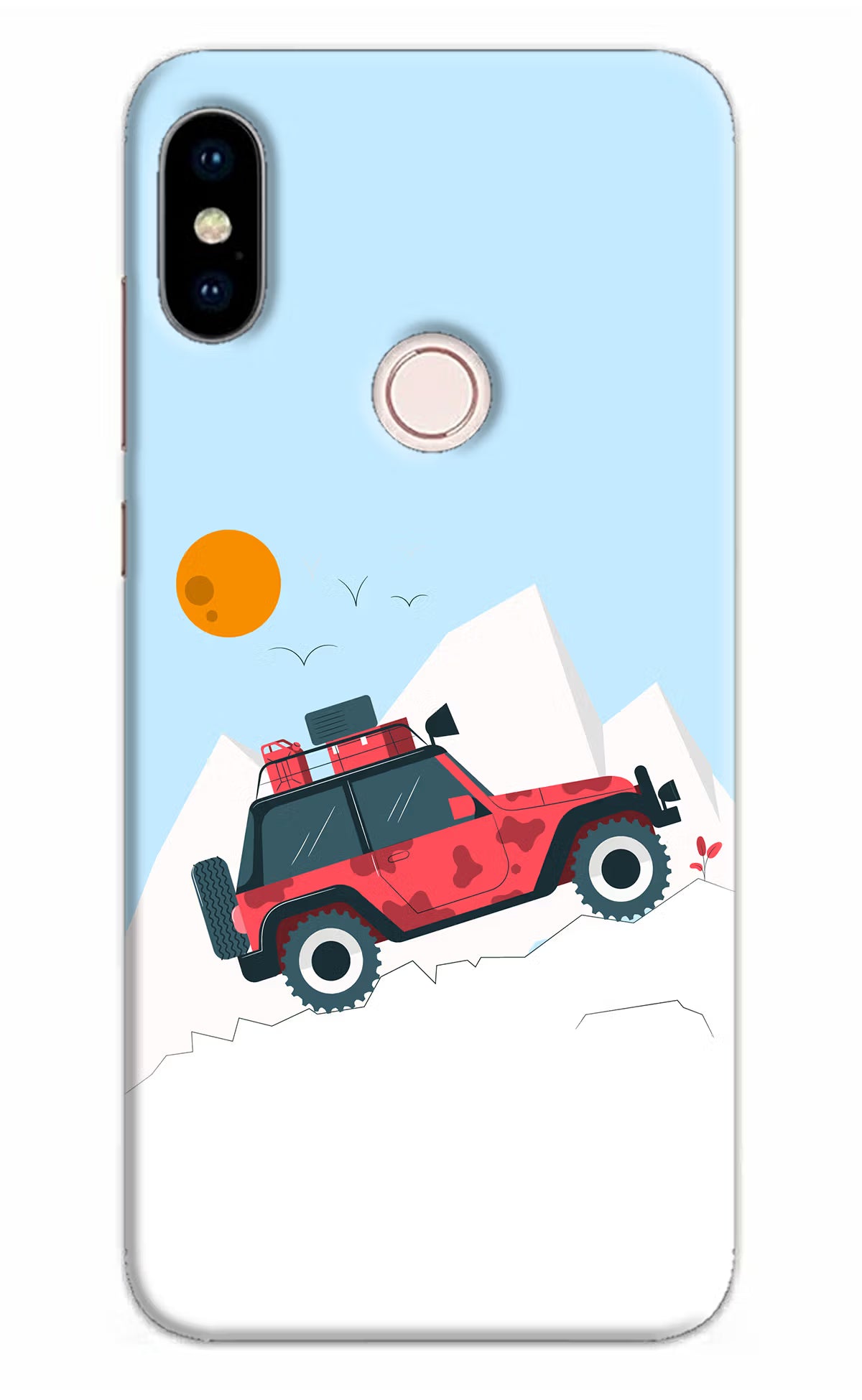 Mountain Trail Beast Redmi Note 5 Pro Hard Case Back Cover by Casekaro