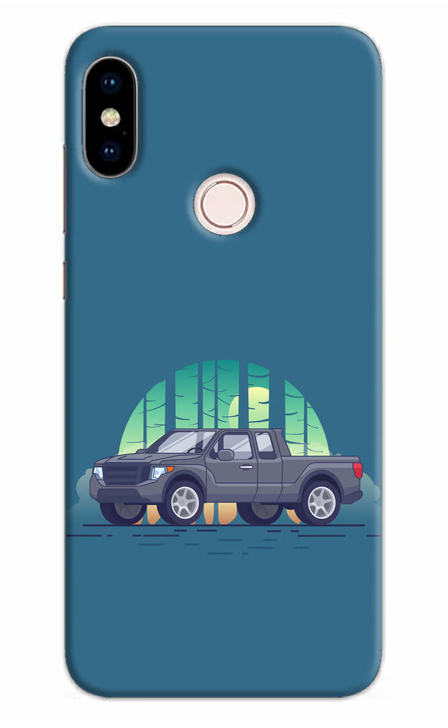 Retro Garage Vibe Redmi Note 5 Pro Hard Case Back Cover by Casekaro