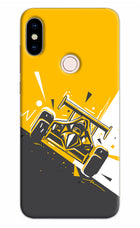 Track King Redmi Note 5 Pro Hard Case Back Cover by Casekaro