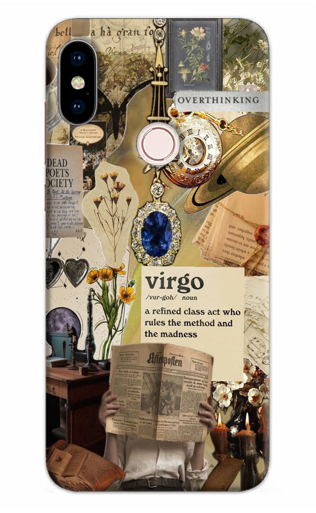 Virgo Zodiac Redmi Note 5 Pro Hard Case Back Cover by Casekaro