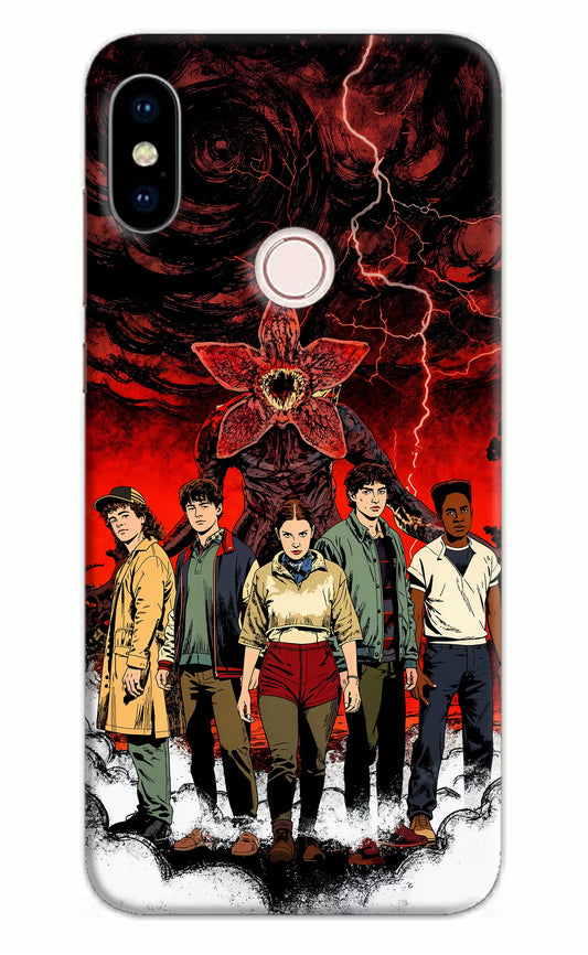 Ordinary Things Characters Redmi Note 5 Pro Hard Case Back Cover by Casekaro