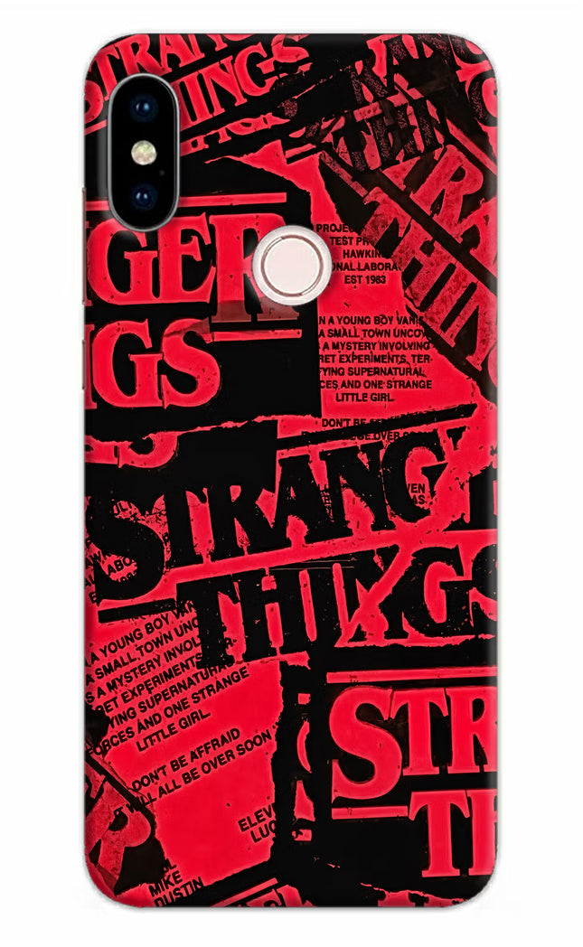 Ordinary Things Redmi Note 5 Pro Hard Case Back Cover by Casekaro