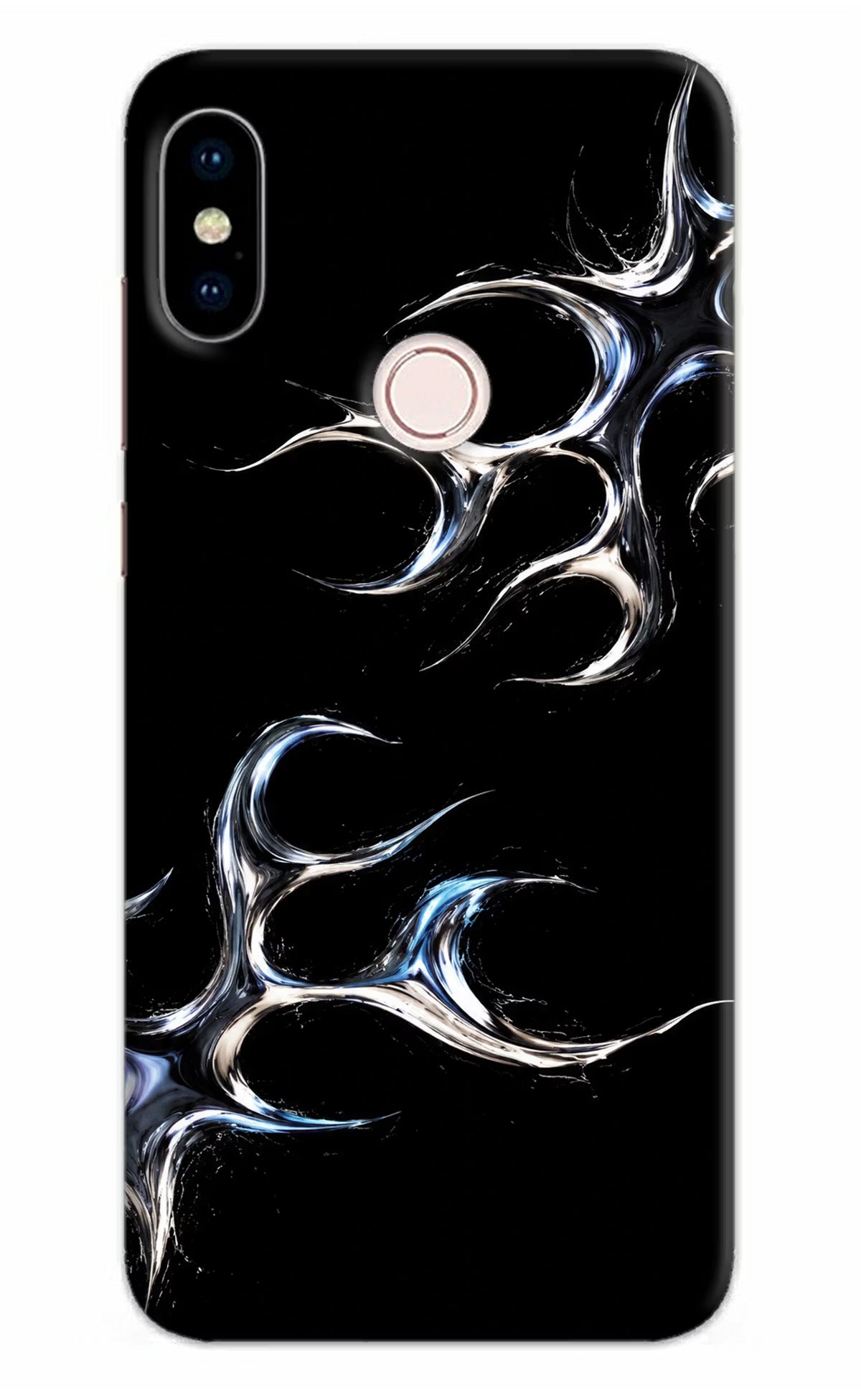 Chrome Tribal Redmi Note 5 Pro Hard Case Back Cover by Casekaro