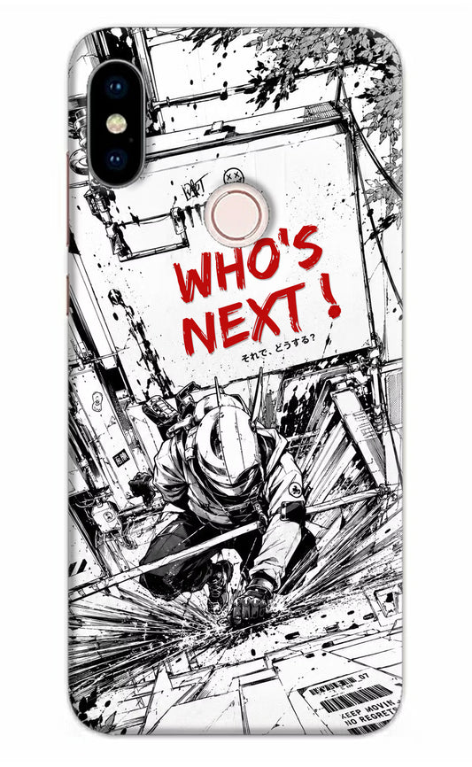 Who's Next Redmi Note 5 Pro Hard Case Back Cover by Casekaro