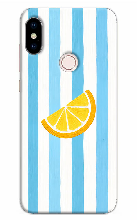 Summer Lemon Redmi Note 5 Pro Hard Case Back Cover by Casekaro