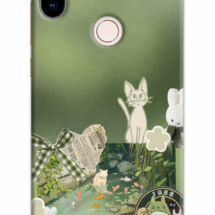 Aesthetic anime Redmi Note 5 Pro Hard Case Back Cover by Casekaro