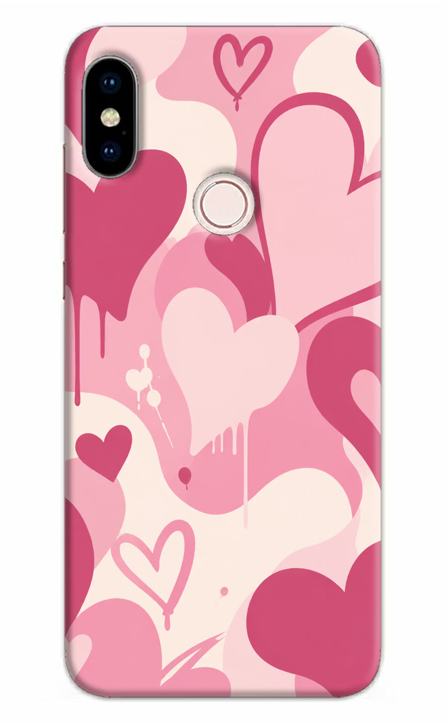 Hearty case Redmi Note 5 Pro Back Cover, Hard case