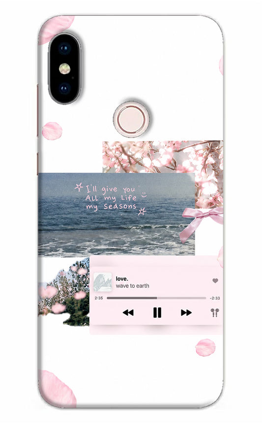 Wave to earth Redmi Note 5 Pro Back Cover
