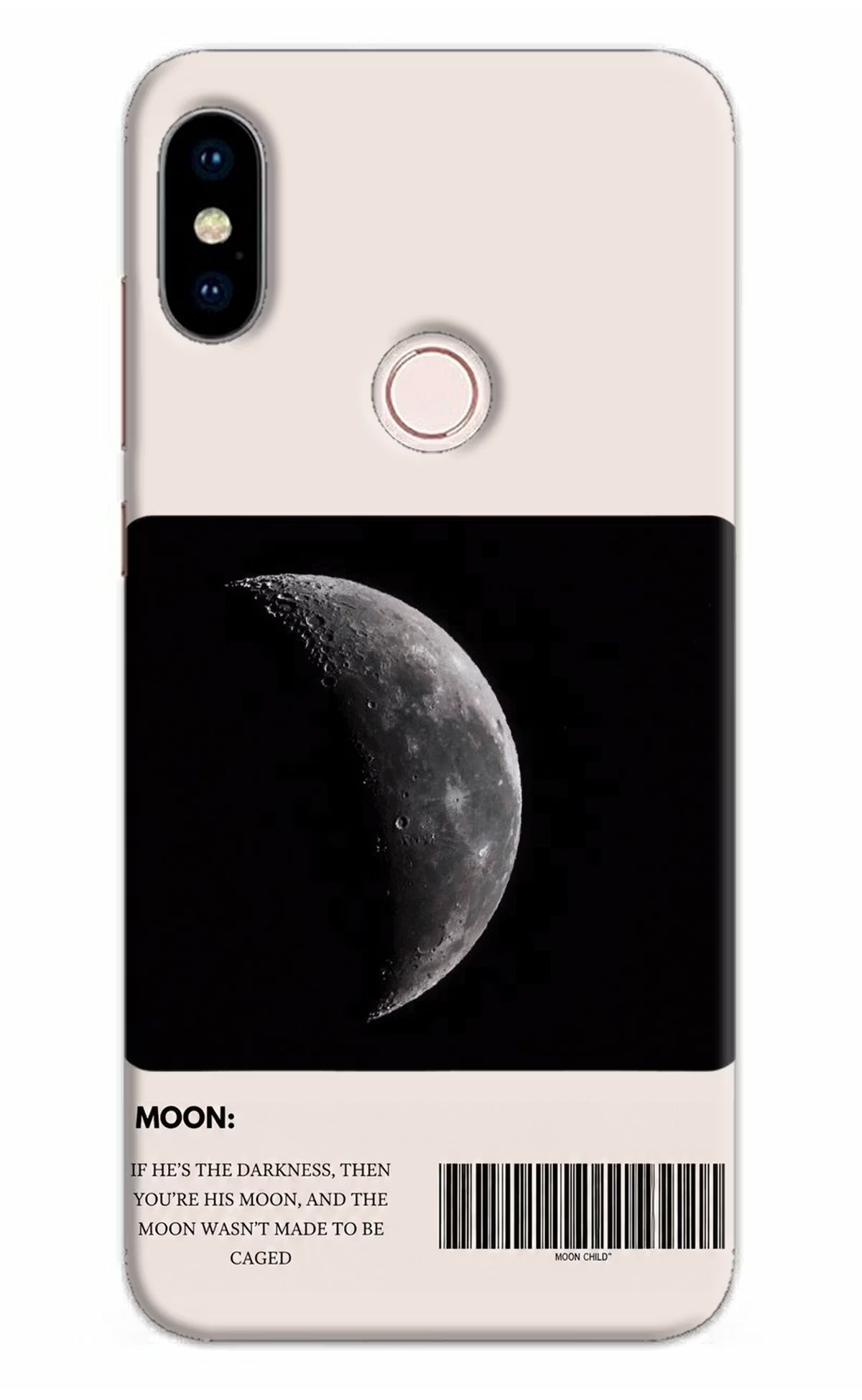 Moon Phase Redmi Note 5 Pro Back Cover