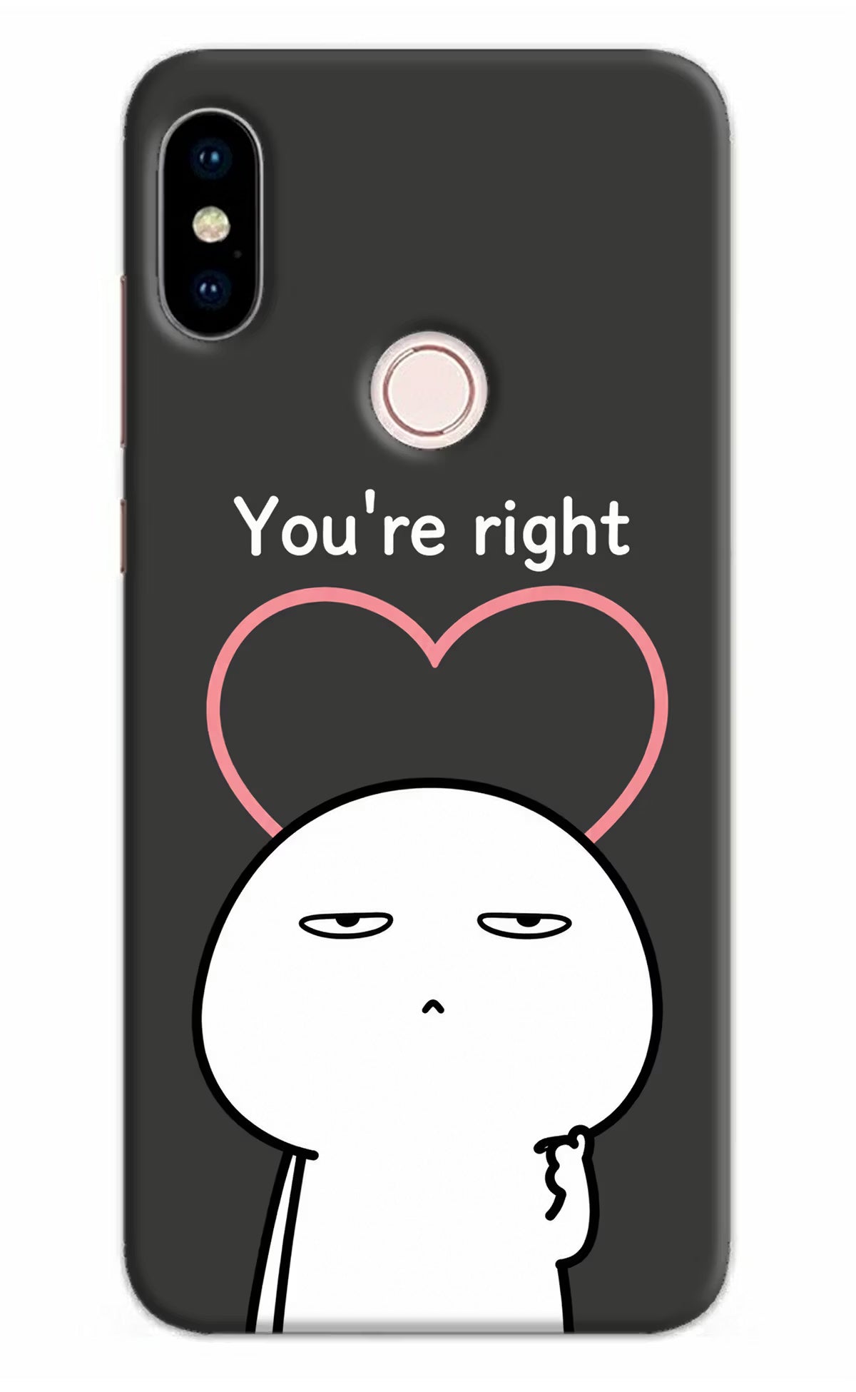 You're Right Redmi Note 5 Pro Back Cover