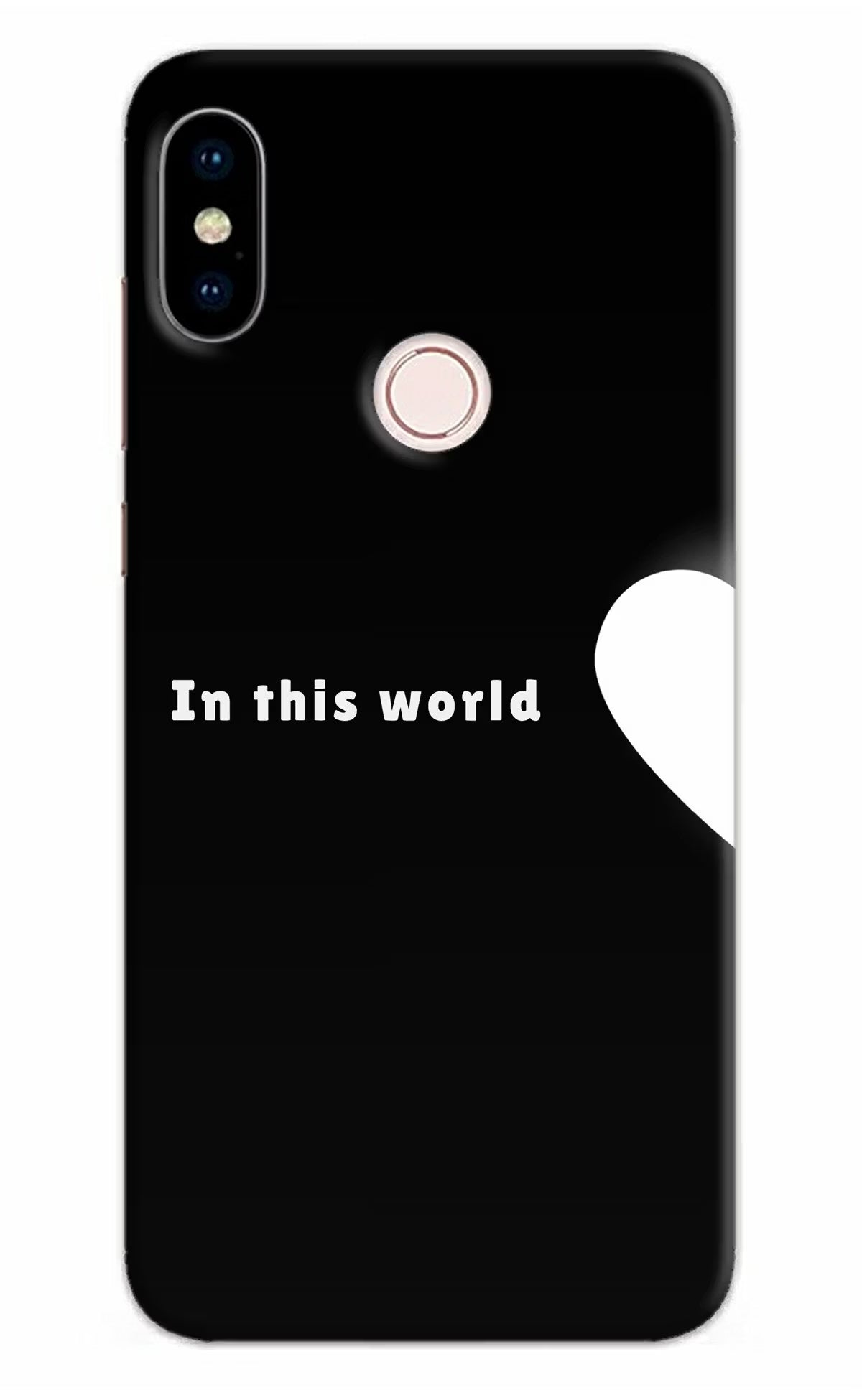 This World Redmi Note 5 Pro Back Cover