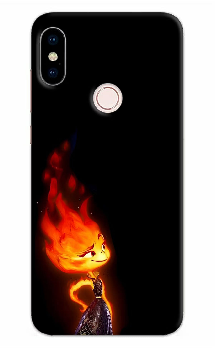 Ember Flame Redmi Note 5 Pro Back Cover, Hard case