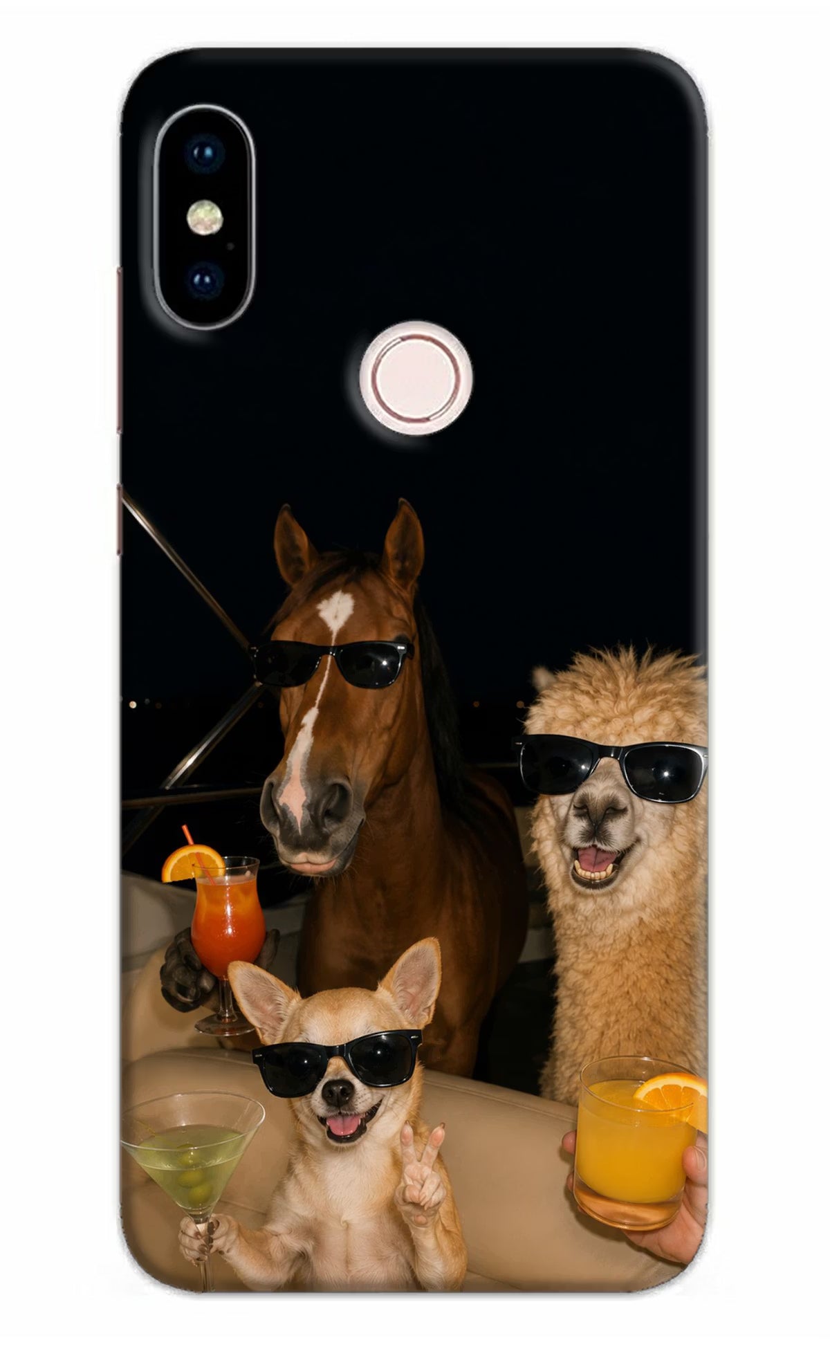 Party Squad Redmi Note 5 Pro Back Cover