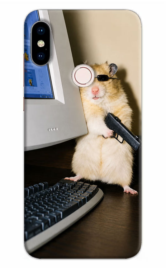 Hacker Hamster Redmi Note 5 Pro Back Cover
