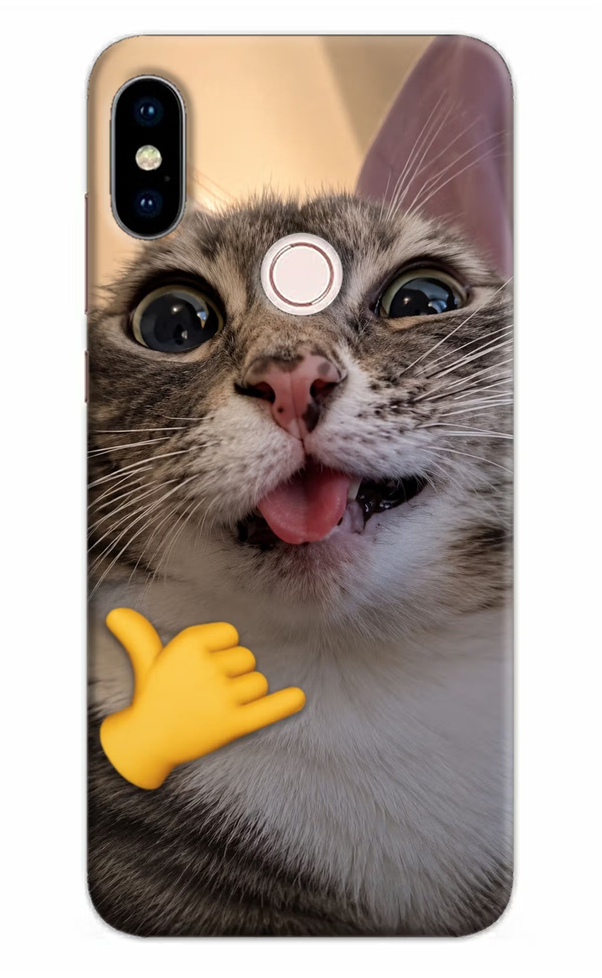 Silly Cat Call Redmi Note 5 Pro Back Cover