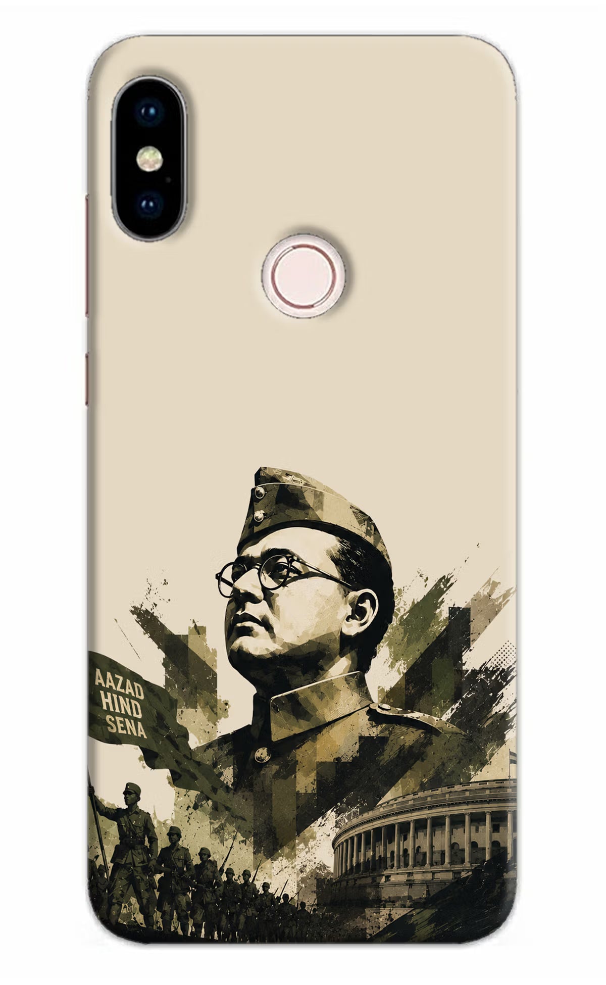 Netaji Rising Redmi Note 5 Pro Back Cover
