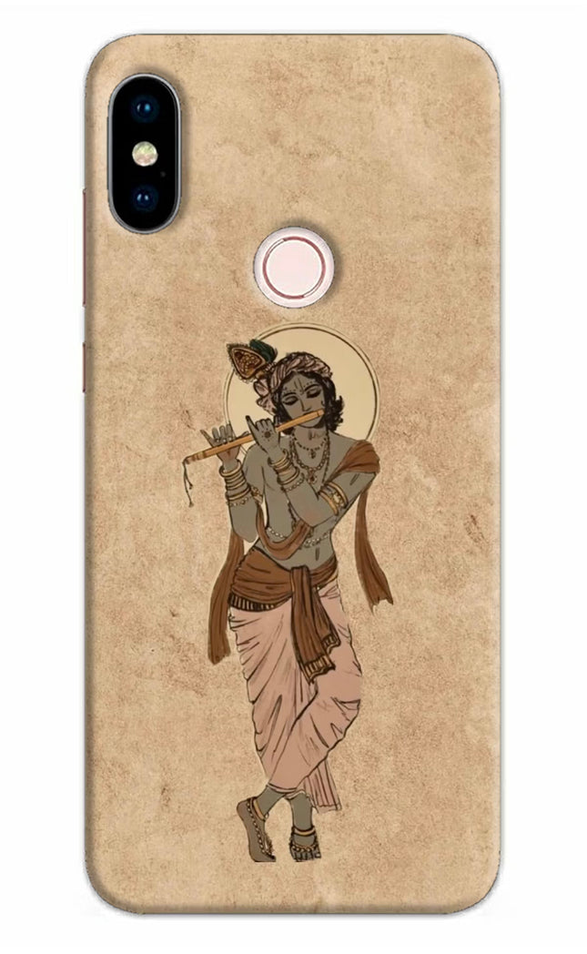 Krishna Redmi Note 5 Pro Hard Case Back Cover by Casekaro