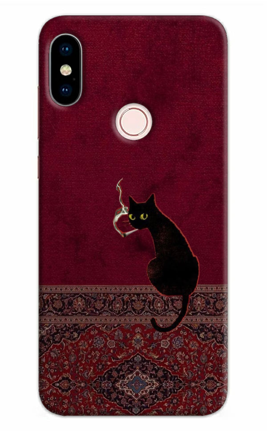 Midnight Cat Redmi Note 5 Pro Back Cover, Hard case