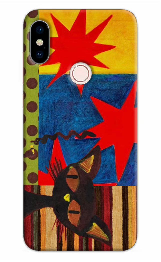 Pop Cat Redmi Note 5 Pro Hard Case Back Cover by Casekaro