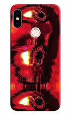 Fire Eye Redmi Note 5 Pro Hard Case Back Cover by Casekaro