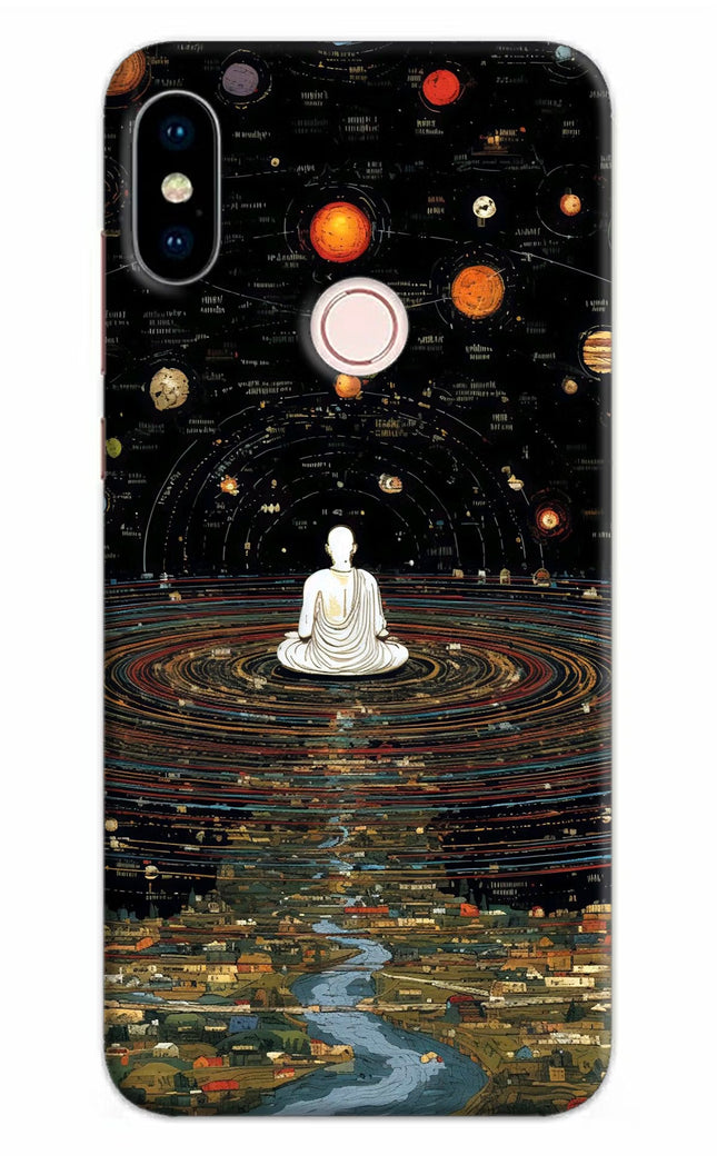 Space Monk Redmi Note 5 Pro Hard Case Back Cover by Casekaro